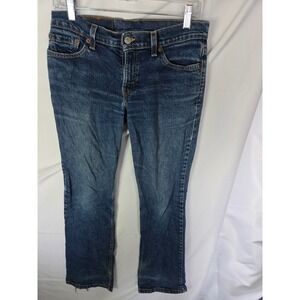 Levis 515 Bootcut Jeans Blue Denim